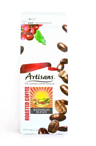 Vista 9 de Artisans Granos de café filipinos, granos Barako Gold tostado medio y oscuro, 1.1 libras por bolsa