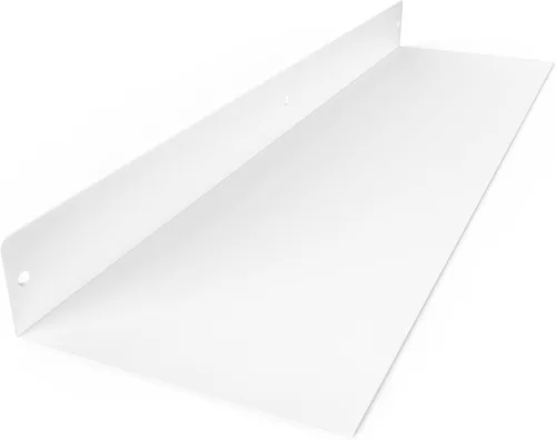 Vista 13 de Estante Flotante Lineal Hecho en EE.UU. - Acero Forjado Fabricado en EE.UU. - Estante Industrial de Metal de Servicio Pesado Montado en Pared