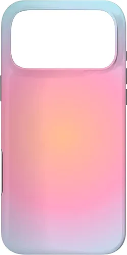 Vista 22 de Gradient Cute Aura Aesthetic Multicolor Moda Mujeres Caso para iPhone 17