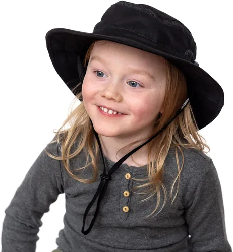 Vista 9 de JAN & JUL Gorro de jaspe junior para niños, algodón UPF 50+, talla ajustable