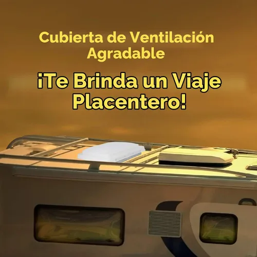 Vista 6 de Expert - Repuesto de tapa de ventilación para autocaravana (paquete de 1), ajuste universal para remolques, cámpers y autocaravanas, cubiertas