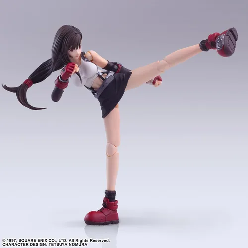 Vista 4 de Square Enix Final Fantasy VII: Tifa Lockhart Bring Arts Figura de acción de 5.35 pulgadas