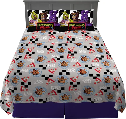 Vista 10 de Franco Ropa de cama para niños Juego de sábanas súper suaves, 3 piezas, tamaño individual, Hot Wheels