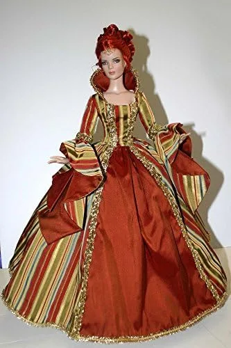 Vista 2 de Enchanted corte Gown patrón para 16" Tyler – Wentworth muñecas Tonner