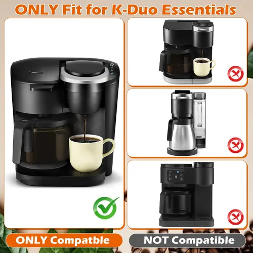 Vista 3 de Cesta de café de repuesto para K-Duo Essentials (solo apto para K Duo Essentials), cesta de filtro de café