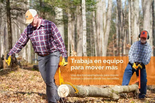Vista 8 de LogOX 3 en 1 multiherramienta de rescate TODO EN UNO, herramienta múltiple de forestación: transporta troncos, no se engancha y levanta la madera