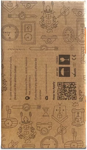 Vista 8 de WALPLUS Reloj de cuco moderno con diseño de pájaro que canta en la hora Coo Coo Coo Relojes de pared con péndulo de reloj de cuco de pájaro