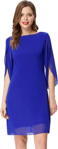 Vista 7 de GRACE KARIN - Vestido para cóctel de gasa para mujer, vestido de fiesta para invitada de boda 2023