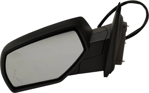Vista 129 de Kool Vue - Espejo calefactable izquierdo para Chevrolet Silverado 1500 GMC Sierra 1500 2007-2013 plegable eléctrico con luz de señal y lámpara