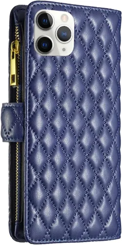 Vista 5 de Asuwish Funda de teléfono para iPhone 11 Pro Max 6.5 con protector de pantalla de vidrio templado y tarjetero de cuero con tapa para tarjetas