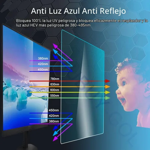Vista 4 de Protector de pantalla para iMac de 27 pulgadas, antiluz azul, antirreflejos, iMac Pro 27/iMac de 27 pulgadas, 5K, filtro protector de pantalla