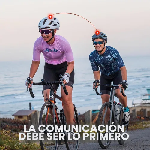Vista 2 de Sena Casco de ciclismo inteligente C1 Gris mate