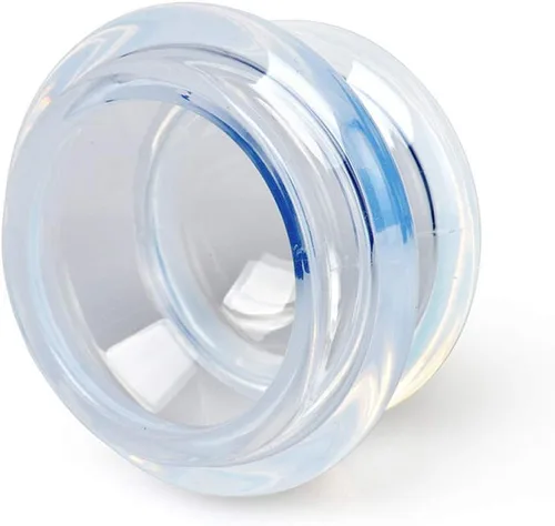 Vista 2 de 否 Koukone - Juego de 7 vasos de silicona para terapia de ventosas transparentes para terapia de ventosas médicas al vacío y tazas de masaje