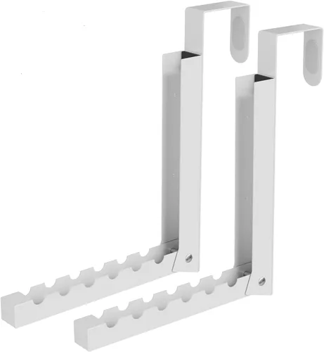 Vista 10 de ZMBESUP Perchero Plegable para Colgar Sobre la Puerta para Secar Ropa, Perchero Plegable para Colgar Abrigos para Cuarto de Lavandería
