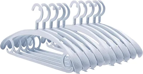 Vista 12 de Perchas resistentes giratorias anchas para invierno para chaquetas Negro