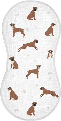 Vista 30 de vvfelixl Paños para eructos, Bichon Frise para bebé, niño, niña, bebé, trapos para eructos, 1 paquete Multi 15