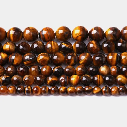 Vista 68 de 4mm 90 piezas Cuentas de piedra natural de turquesa africana para hacer joyería Cuentas sueltas de gemas redondas para pulseras, collares, aretes