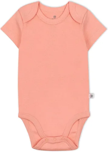 Vista 6 de HonestBaby baby-girls 5-pack Short Sleeve Bodysuits One-piece 100% Organic Cotton for Infant Baby Girls