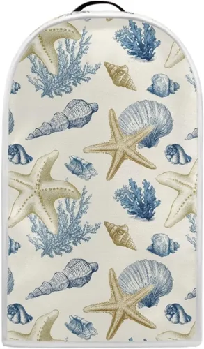 Vista 33 de Talayituse Cubierta antipolvo para licuadora con estampado de tortuga de playa, cubierta de protección de huellas dactilares para batidora de pie