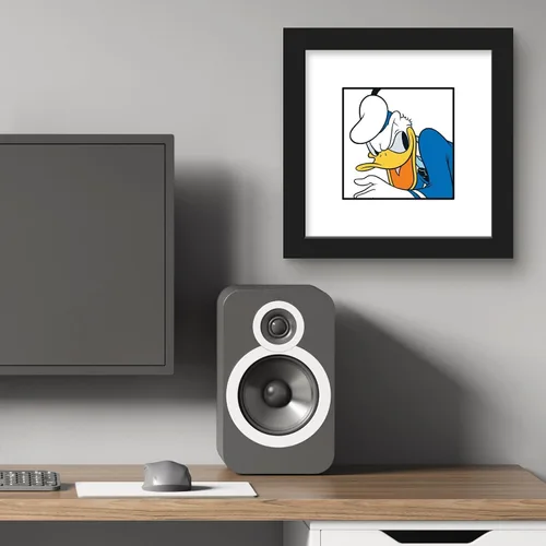 Vista 5 de Trends International Gallery Pops Disney Mickey and Friends - Póster de pared con diseño de expresiones del pato Donald, 12.00 x 12.00 pulgadas