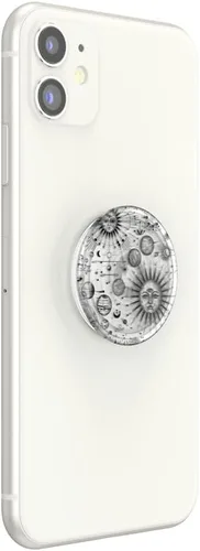 Vista 3 de PopSockets - Agarre para teléfono con soporte expandible, agarre adhesivo, sol cósmico