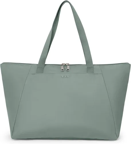 Vista 17 de TUMI Just In Case Tote - Bolsa de viaje plegable para mujeres y hombres - Lleva accesorios de viaje fácilmente Verde alpino