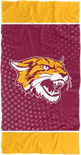 Vista 176 de LOGOVISION Manta Abilene Christian University, 30x60 Logo Dots CottonFront/PolyBackBeachTowel