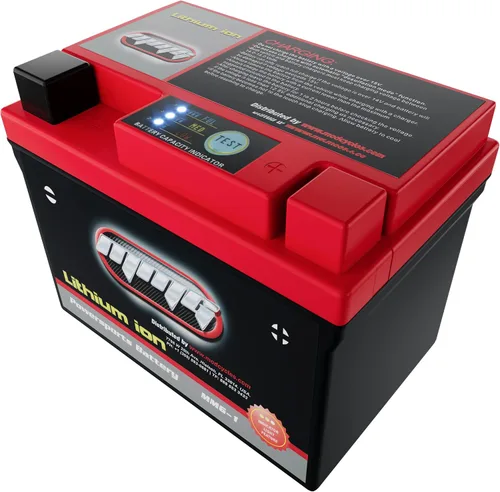 Vista 2 de YTX5L-BS monopatín, motocicleta ATV de CCA 120 con batería de ion de litio sellada de 12V (MMG#1) Replaces YTX4L-BS, BTZ4L-BS, BTZ5S, BTZ5L-BS