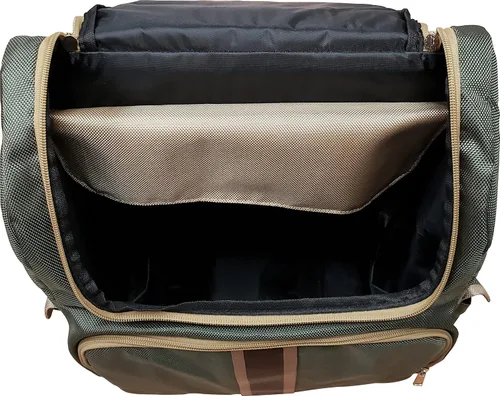 Vista 5 de Vincent Master Backpack Travel Stylist Barber Bag (verde), Verde cazador, Mochilas de viaje