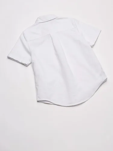 Vista 4 de The Children's Place Camisa Oxford de manga corta para niño