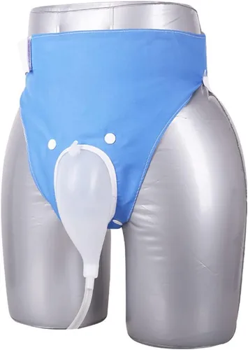 Vista 3 de Bolsa de drenaje de 2000 ml sin tubo de gran capacidad, adecuada para varios colectores de orina, 10 piezas