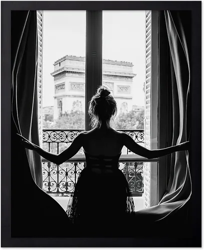 Vista 80 de Poster Master - Cartel de moda - Impresión de compras en París - Arte de fotografía de moda - Regalo glamuroso para ella, mujeres, fashionistas
