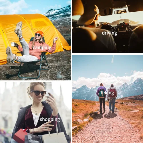 Vista 6 de Dollger Gafas de sol polarizadas de ojo de gato para mujer diseño retro gafas de sol polarizadas con protección UV400