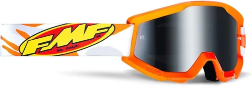 Vista 9 de Gafas 100% FMF POWERCORE Gris asalto - Lente transparente