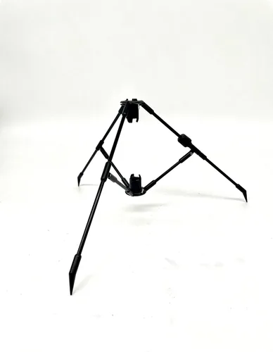 Vista 2 de FISHIN' STIX All Terrain Stand Tripod - Attach to Any Rod Holder for use on Ice or Solid Ground