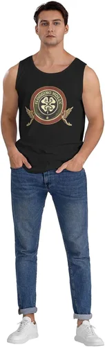 Vista 6 de SKYJUNOJN Hombre Muscle Tank Tops Camiseta Moda Festival de Música sin mangas Camiseta