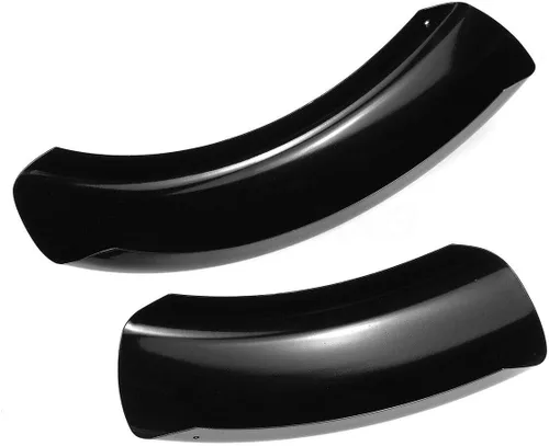 Vista 3 de Motocicletas 6.1 '' negro brillante delantero trasero acero Fender Remolque guardabarros personalizado para Harley Bobber Chopper Cafe Racer