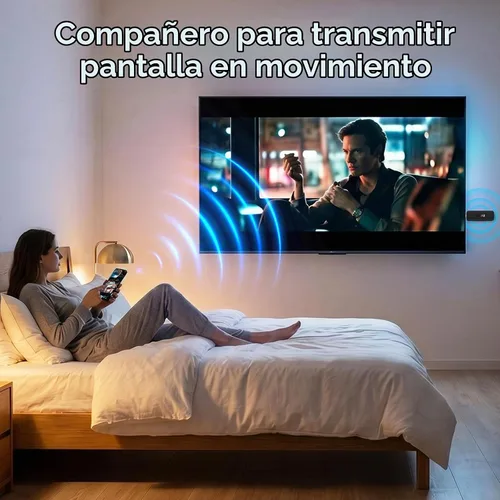 Vista 6 de Android TV Stick 4K 2026, 2GB 16GB Android 14, CPU RK3518 de cuatro núcleos, 4K HDR10+, WiFi 6 2.4G/5G de doble banda, USB 3.0, Bluetooth 5.4
