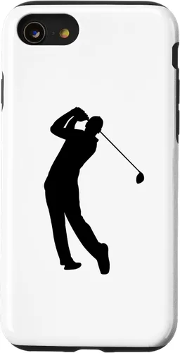 Vista 13 de iPhone 14 Golf Player Golfista con Golf Club Golf Sport Case