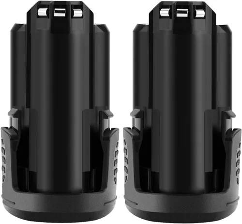 Vista 8 de Shentec Paquete de 2 baterías de 4000 mAh 12 V compatibles con Dremel 8240