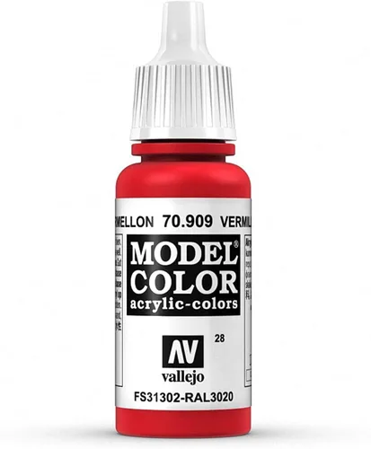 Vista 74 de Vallejo - Pintura color rojo amaranto, 0.6 fl oz