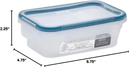 Vista 8 de Snapware Plastic Total Solutions (5 unidades, 3 tazas) Contenedores de almacenamiento de alimentos