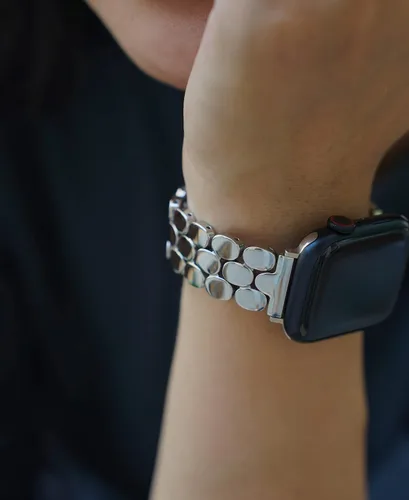 Vista 3 de Bonitas correas compatibles con Apple Watch de 1.575 pulgadas, 1.614 pulgadas, 1.654 pulgadas, 1.732 pulgadas, 1.772 pulgadas, 1.772 pulgadas, 1.772