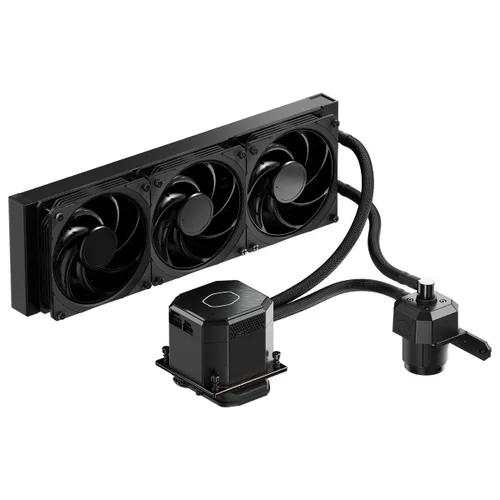 Vista 7 de Cooler Master MasterLiquid ML360 SUB-Zero, enfriador líquido de CPU AIO alimentado por tecnología Intel Cryo Cooling, bomba de enfriamiento