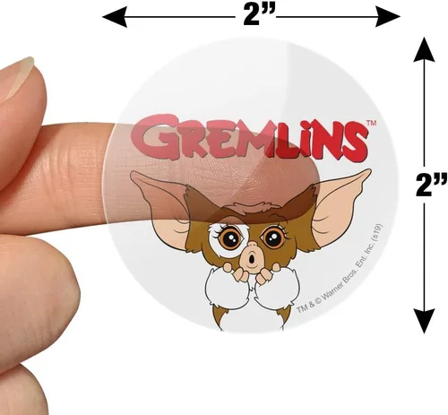 Vista 6 de Gremlins Gizmo Logo Planner Calendario Scrapbooking Craft Pegatinas