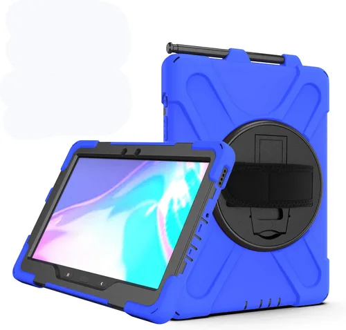 Vista 14 de Funda para Samsung Galaxy Tab Active Pro 10.1 T540 T545 T547, grado militar [probada en caídas de 15 pies] Funda protectora de cuerpo completo a