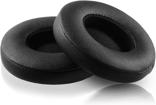 Vista 7 de Almohadillas inalámbricas Solo 2/3 – JECOBB Almohadillas de repuesto con cuero proteico y espuma viscoelástica para auriculares inalámbricos Beats