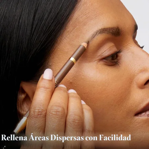 Vista 7 de LAURA GELLER NEW YORK Bravo Brows - Lápiz suave + cepillo, color rubio
