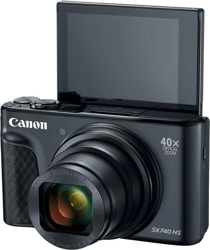 Vista 2 de Cámaras Canon US Cámara digital Point and Shoot con pantalla LCD de 3.0", Negra (2955C001) 20.3MP 1/2.3 CMOS, video 4K UHD, LCD inclinable 3.0