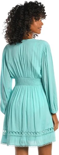 Vista 2 de La Blanca Mini vestido de manga larga estándar para mujer